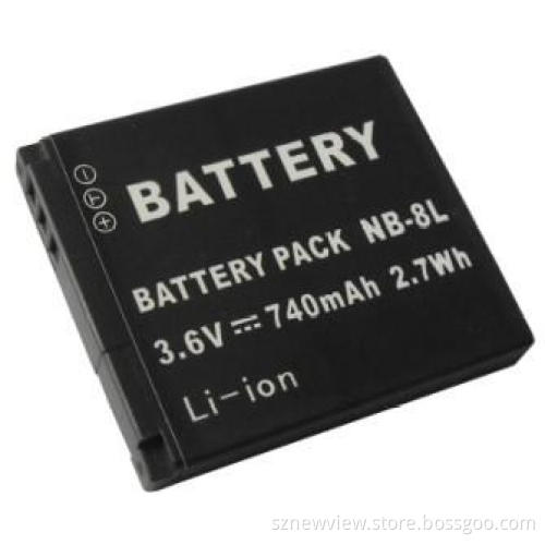 Rechargeable Battery NB-8L Digital Camera Battery Pack,100% compatible